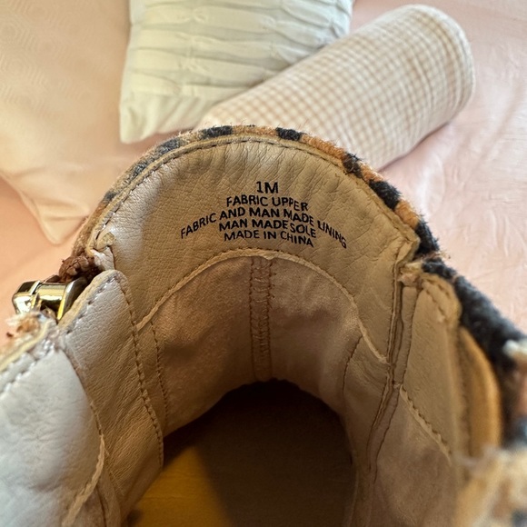 🛑SOLD 🛑 Girls Gianni Bini Leopard Print Bootie - Picture 6 of 10